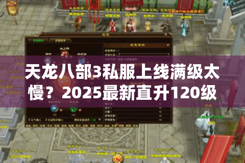 天龙八部3私服上线满级太慢?2025最新直升120级技巧公开 天龙八部3私服上线满级太慢?2025最新直升120级技巧公开
