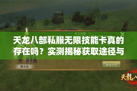 天龙八部私服无限技能卡真的存在吗?实测揭秘获取途径与避坑指南 天龙八部私服无限技能卡真的存在吗?实测揭秘获取途径与避坑指南