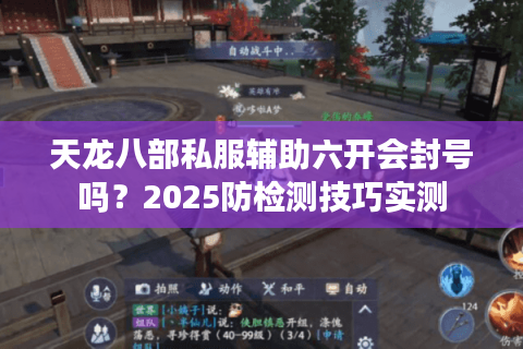 天龙八部私服辅助六开会封号吗?2025防检测技巧实测 天龙八部私服辅助六开会封号吗?2025防检测技巧实测