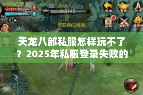 天龙八部私服怎样玩不了？2025年私服登录失败的5大真相揭秘