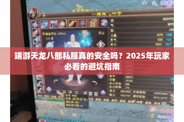 端游天龙八部私服真的安全吗？2025年玩家必看的避坑指南