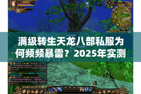 满级转生天龙八部私服为何频频暴雷?2025年实测数据揭秘 满级转生天龙八部私服为何频频暴雷?2025年实测数据揭秘