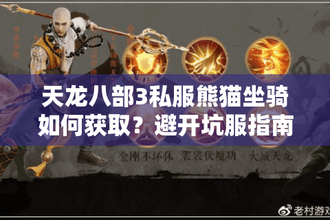 天龙八部3私服熊猫坐骑如何获取？避开坑服指南全解析