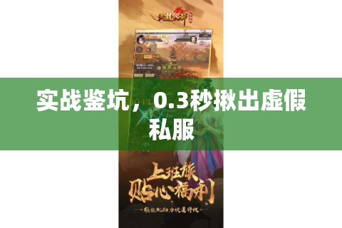 实战鉴坑,0.3秒揪出虚假私服 实战鉴坑,0.3秒揪出虚假私服