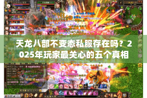 天龙八部不变态私服存在吗？2025年玩家最关心的五个真相
